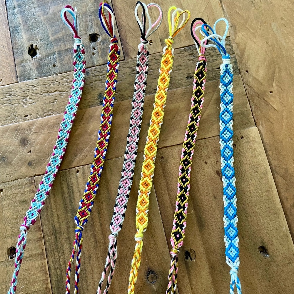 Embroidery Thread Friendship Bracelets